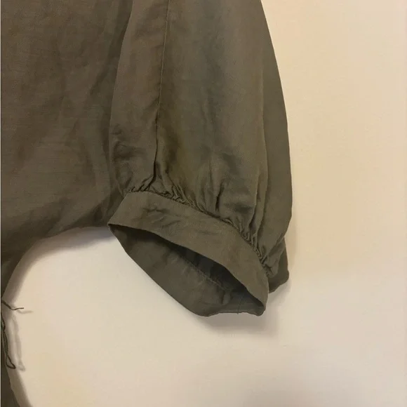 BCBGMAXAZRIA Olive Green Women's Jumpsuit - Picture 8 of 9